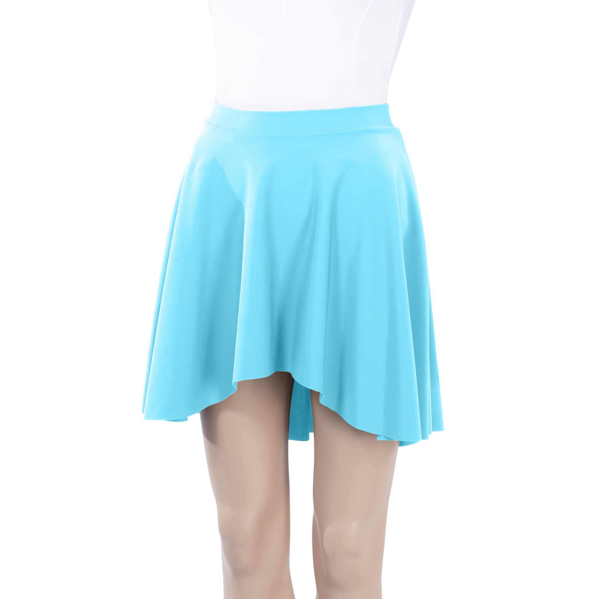 Milliskin High-Low Above Knee Skirt - Child