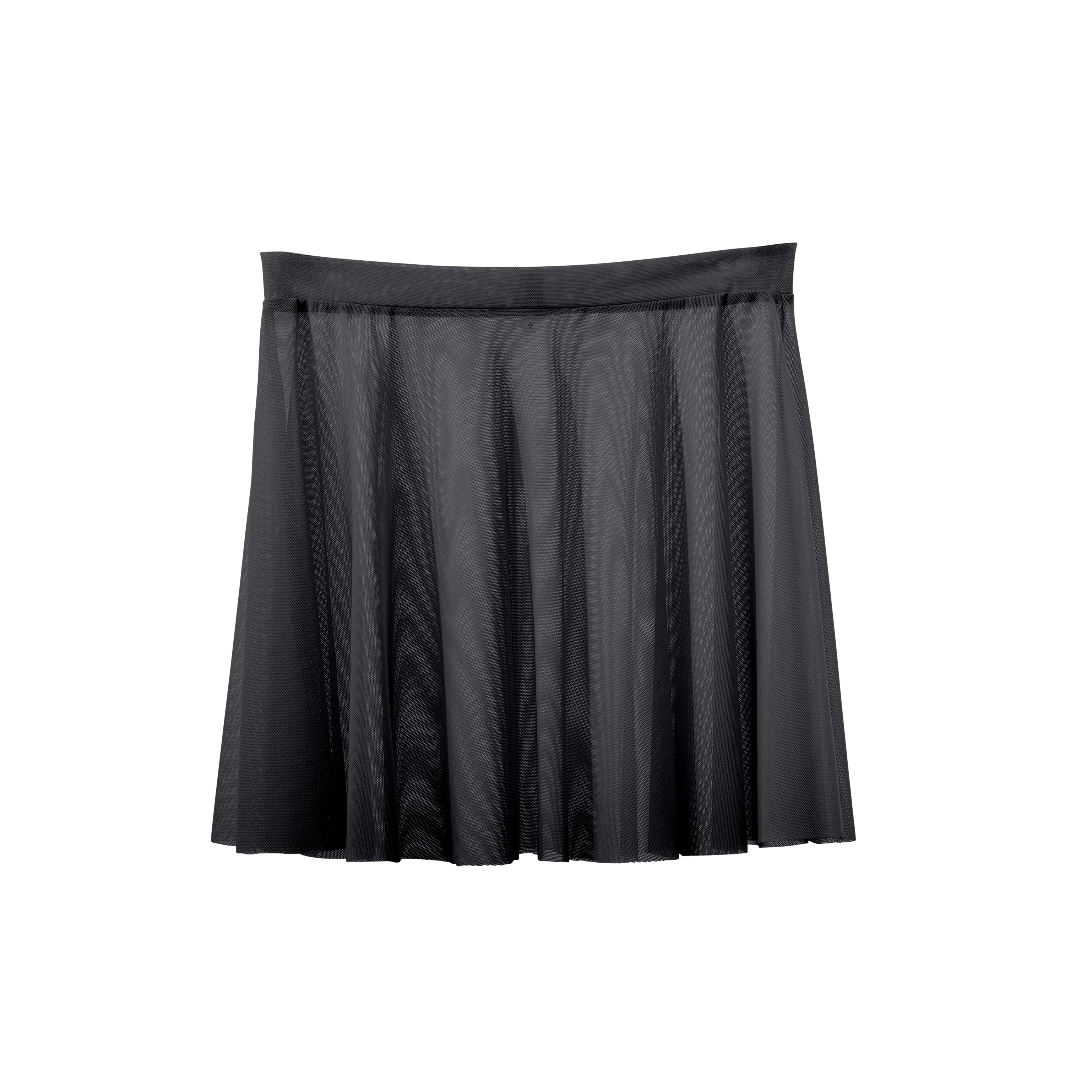 Meridien Mesh A-Line Pull-On Skirt - Child