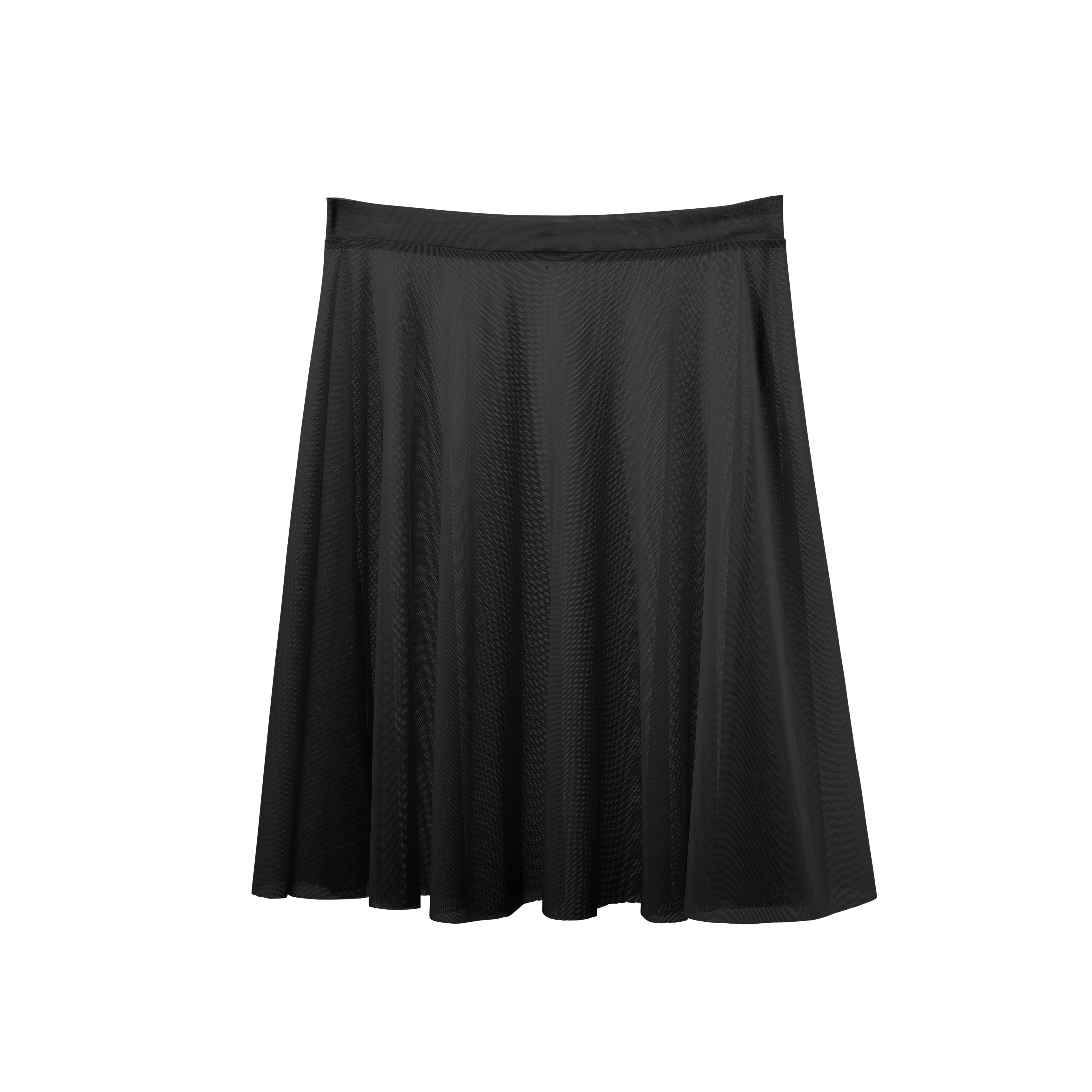 Meridien Mesh A-line Above Knee Skirt - Child