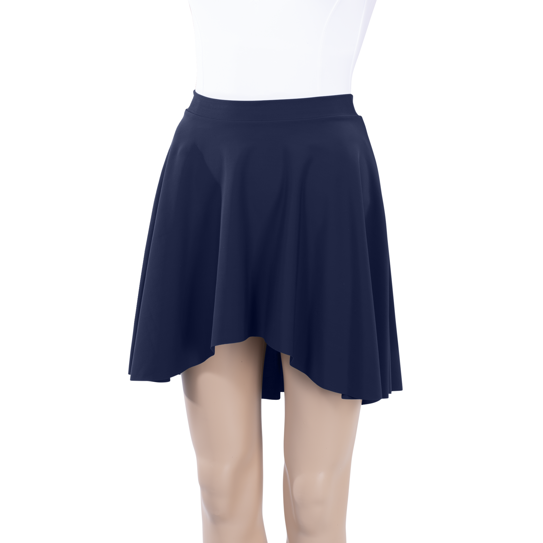 Milliskin High-Low Above Knee Skirt - Child