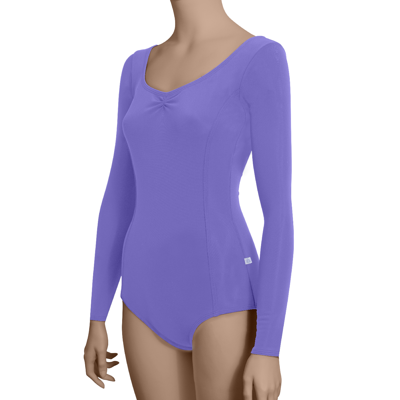 Princess Seams Long Sleeves with Pinched Front, Low Back - Child