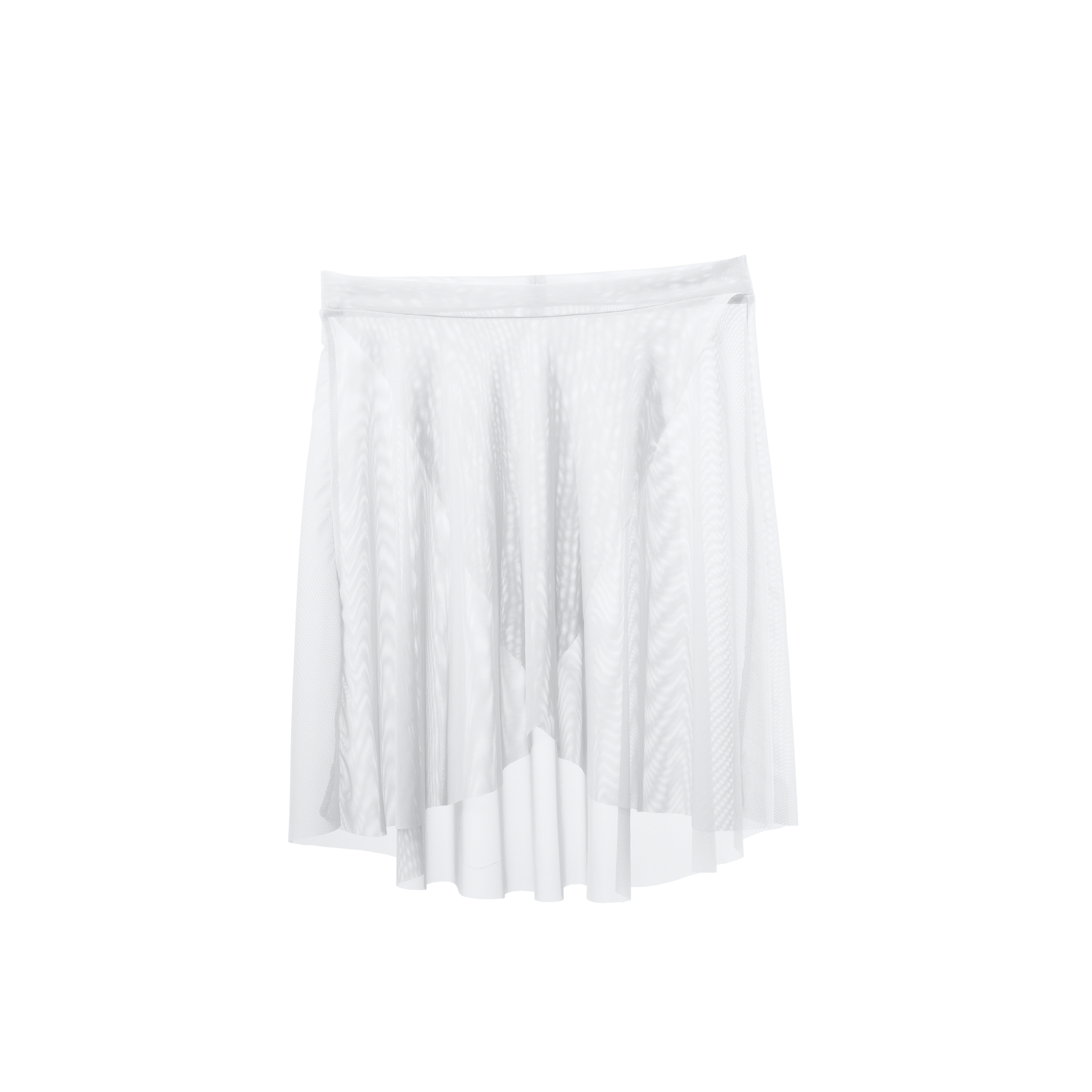 Meridien Mesh Criss Cross Above Knee Skirt - Child