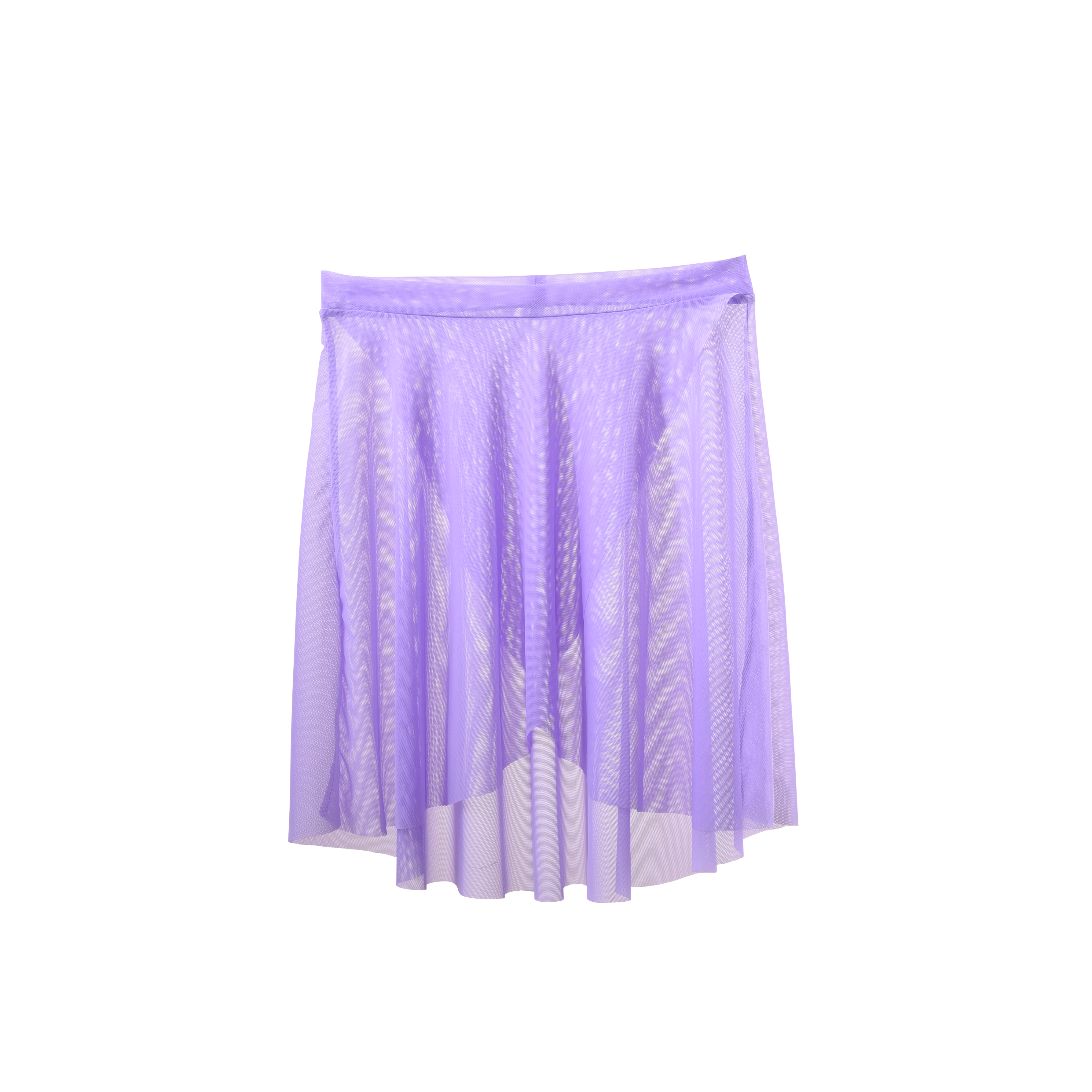 Meridien Mesh Criss Cross Above Knee Skirt - Child