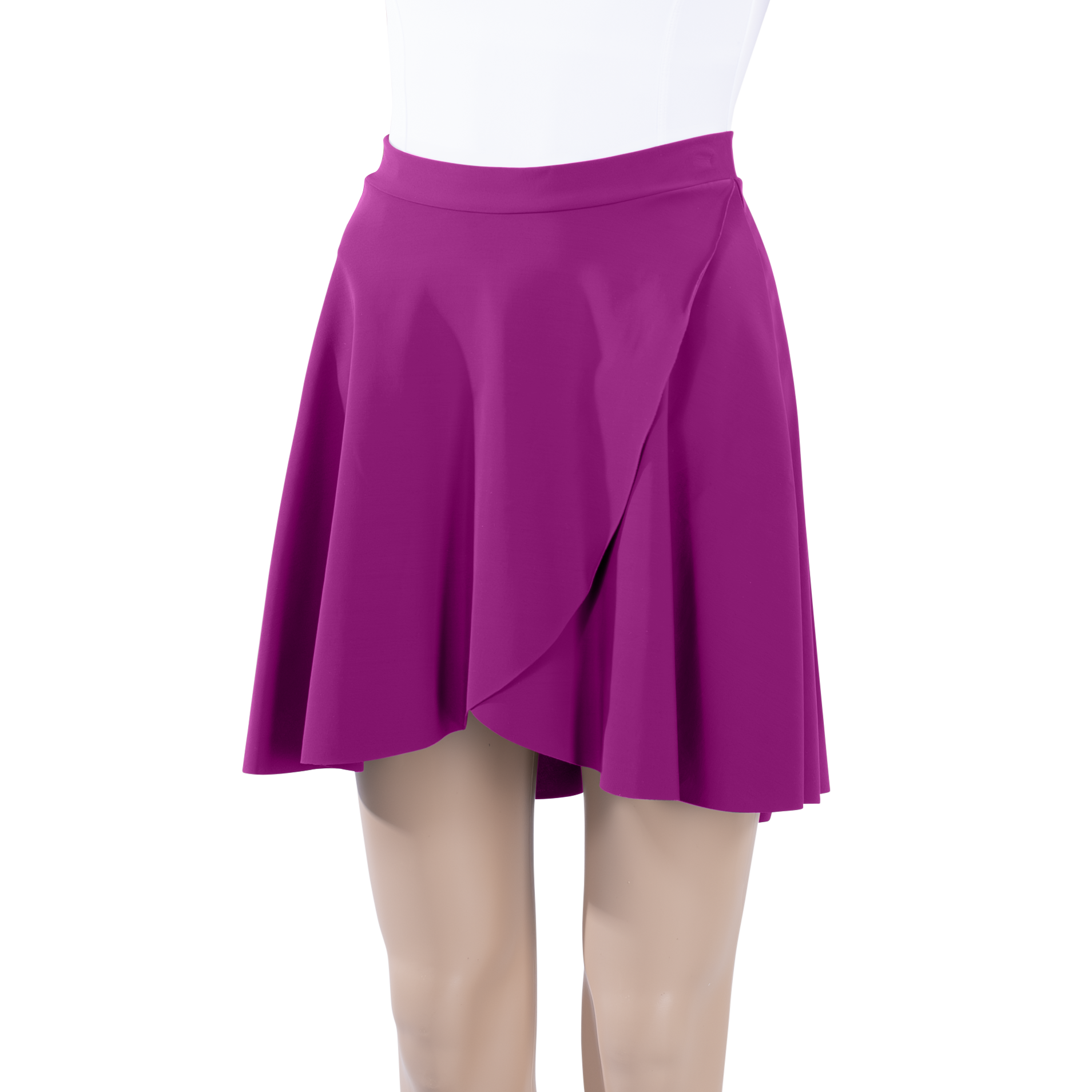 Milliskin Criss Cross Above Knee Skirt