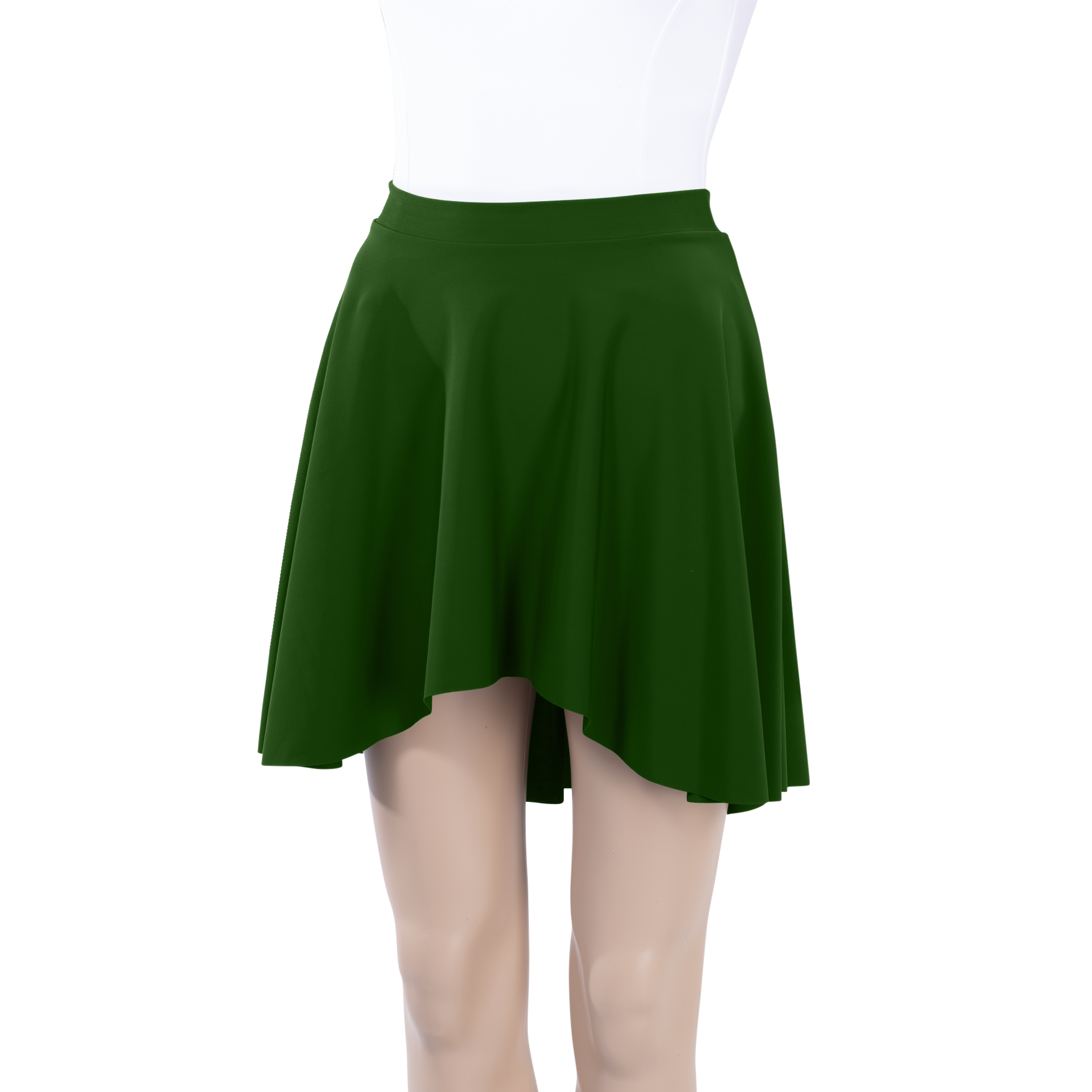 Milliskin High-Low Above Knee Skirt - Child