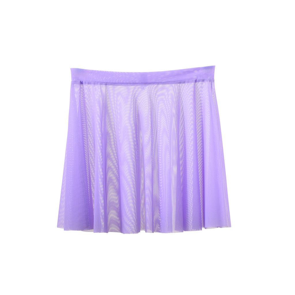 Meridien Mesh A-Line Pull-On Skirt - Child