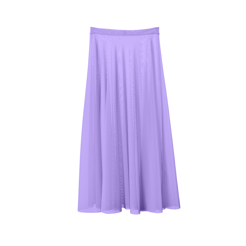 Meridien Mesh A-Line Maxi Skirt - Child