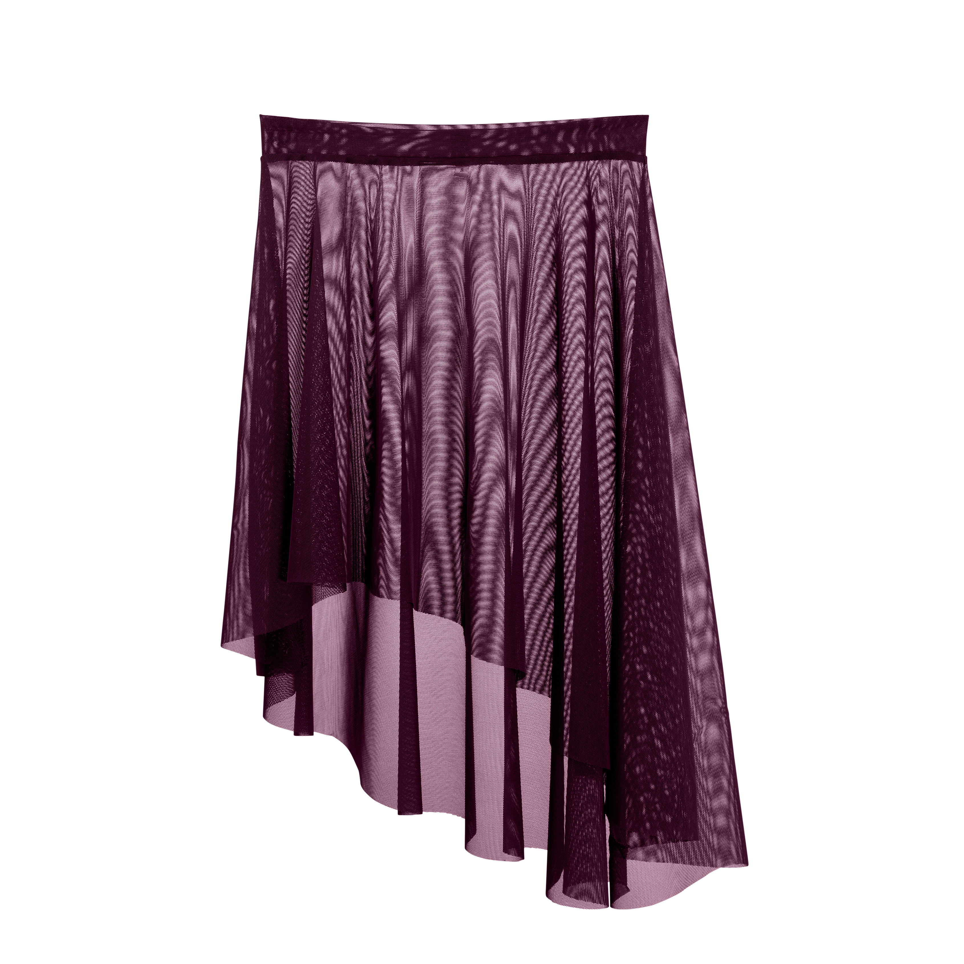 Meridien Mesh Lyrical Below Knee Skirt - Child