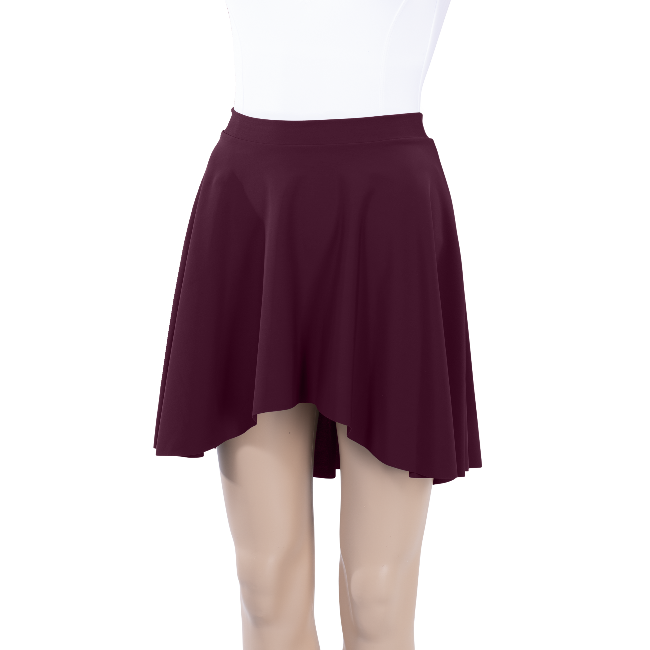 Milliskin High-Low Above Knee Skirt - Child