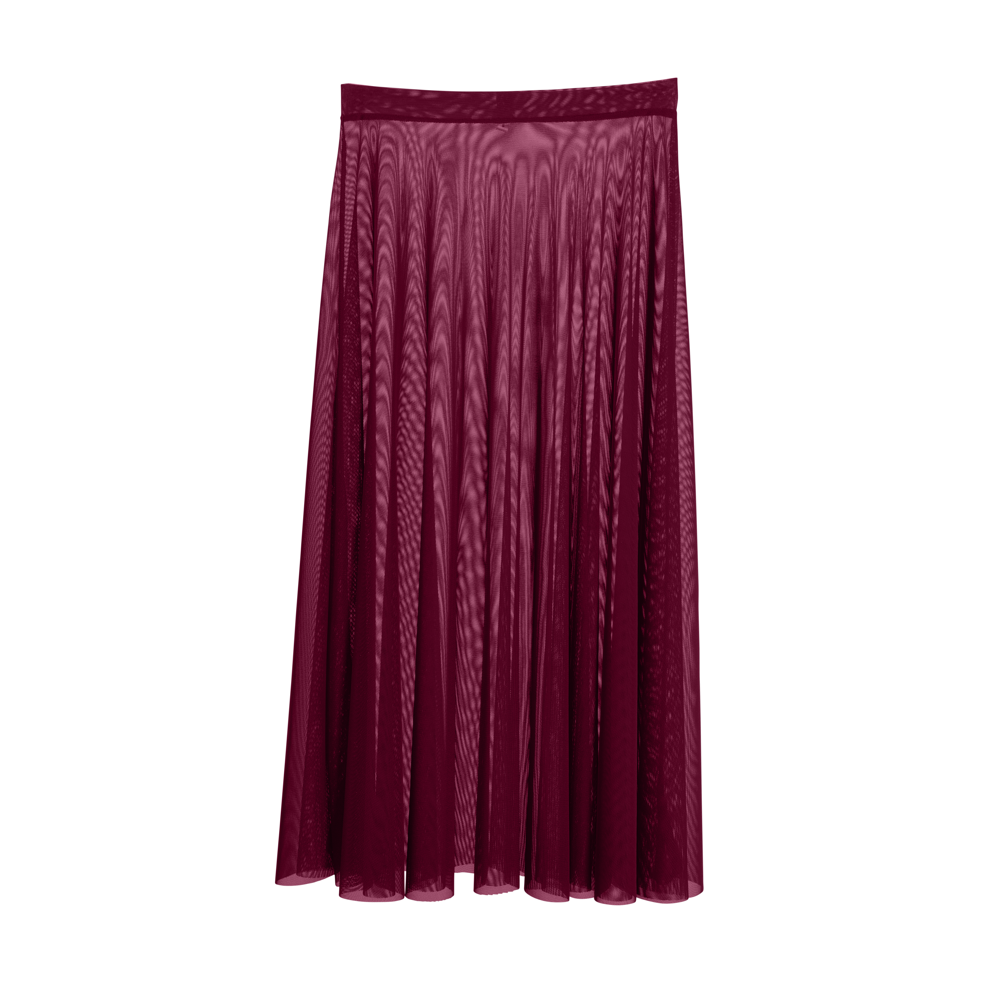 Meridien Mesh A-Line Midi Skirt - Child