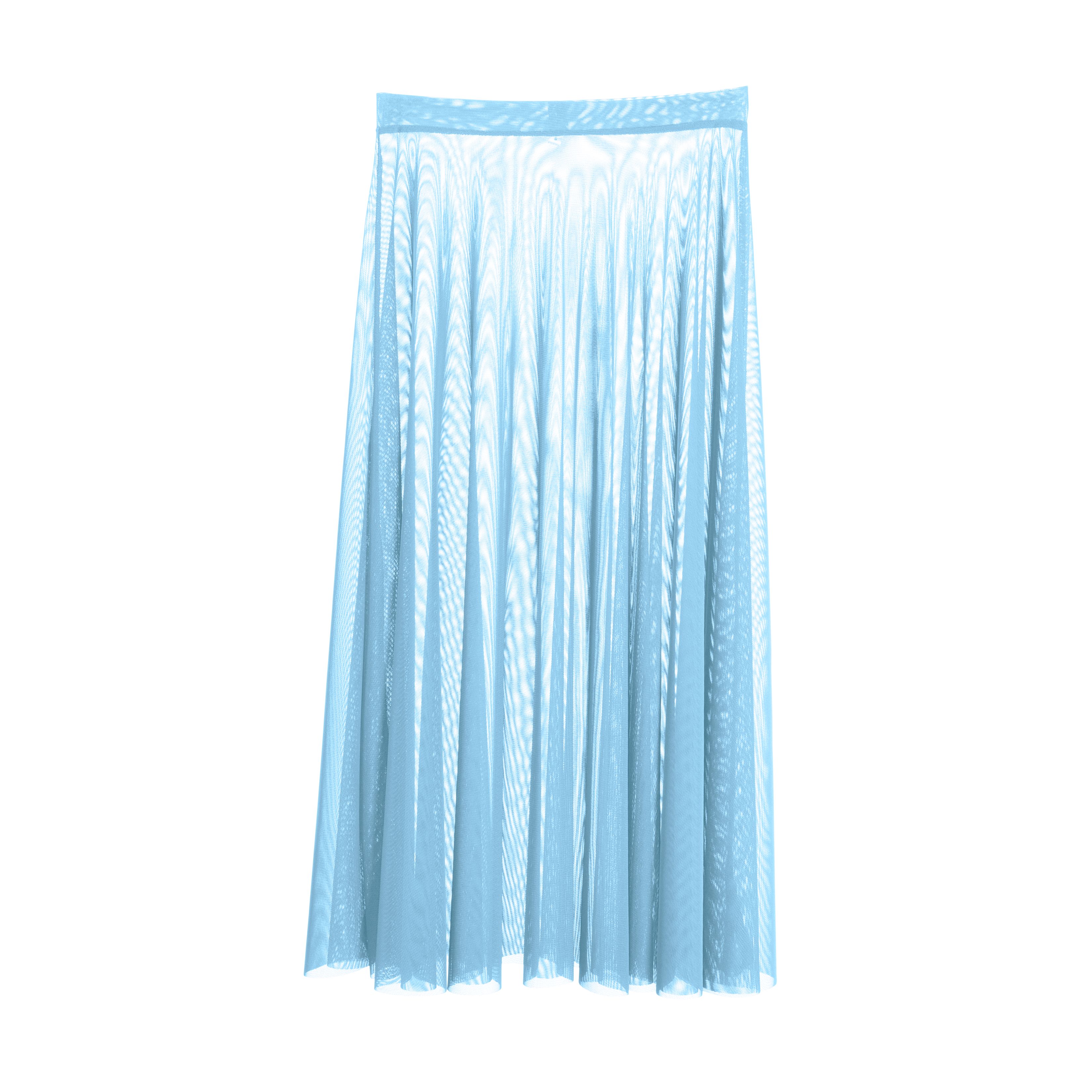 Meridien Mesh A-Line Midi Skirt - Child